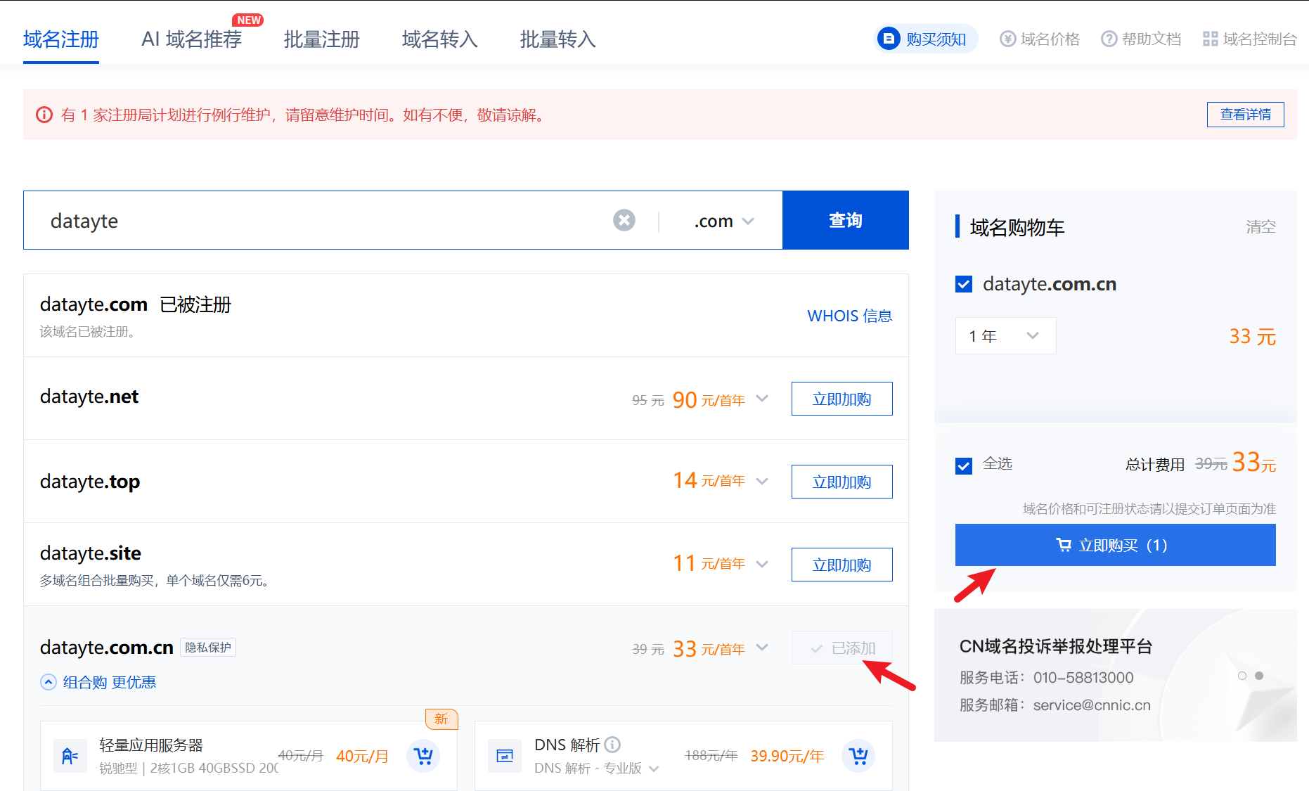 域名查询